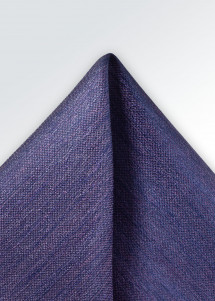 Pochette marquante violet chiné