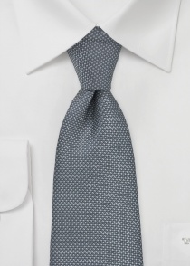 Cravate gris foncé