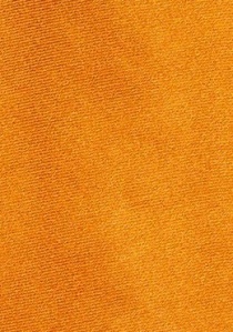 Cravate satin orange