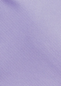 Assemblage bretelles noeud foulard violet tendre