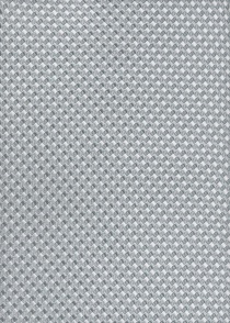 Cravate avec élastique (gris clair, structuré)