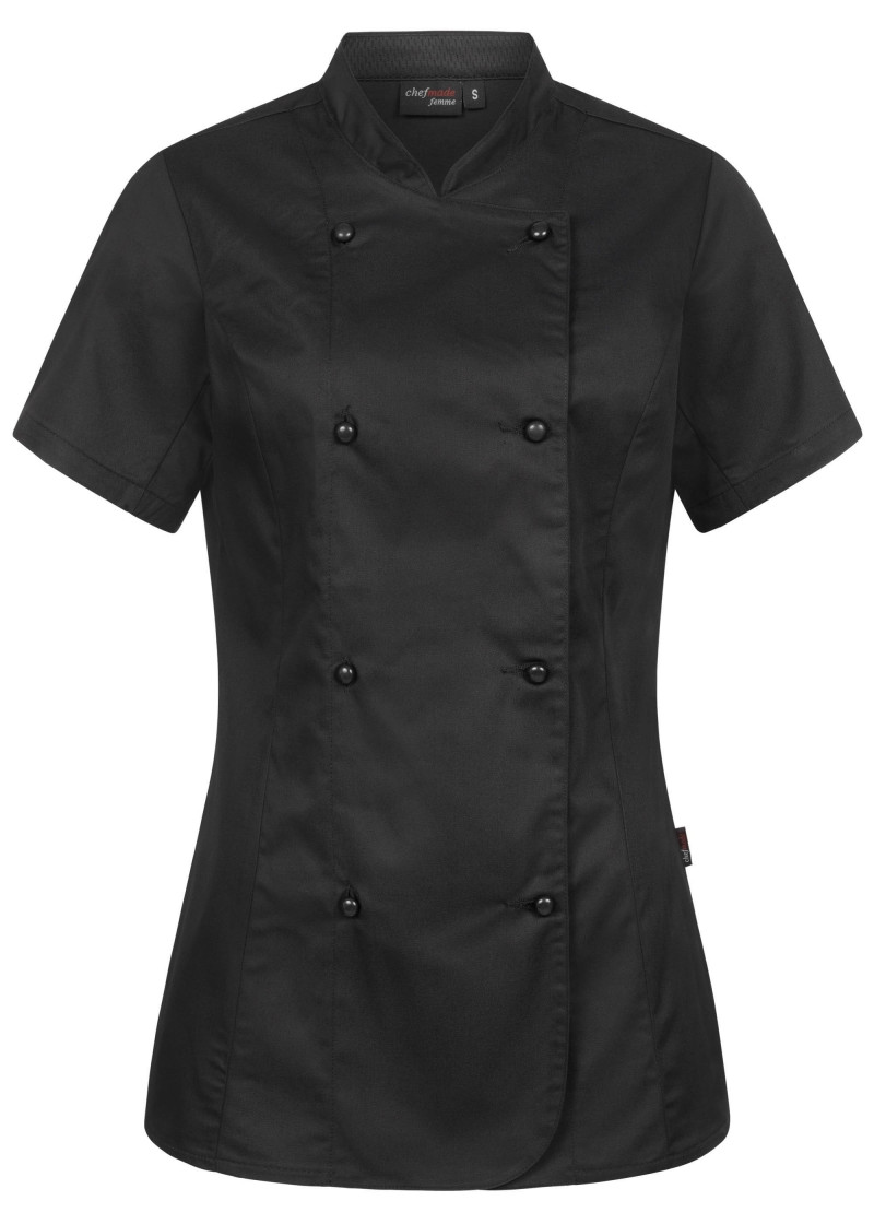 Veste De Chef Unisexe Noir Taille S - Neuf Avec étiquettes
