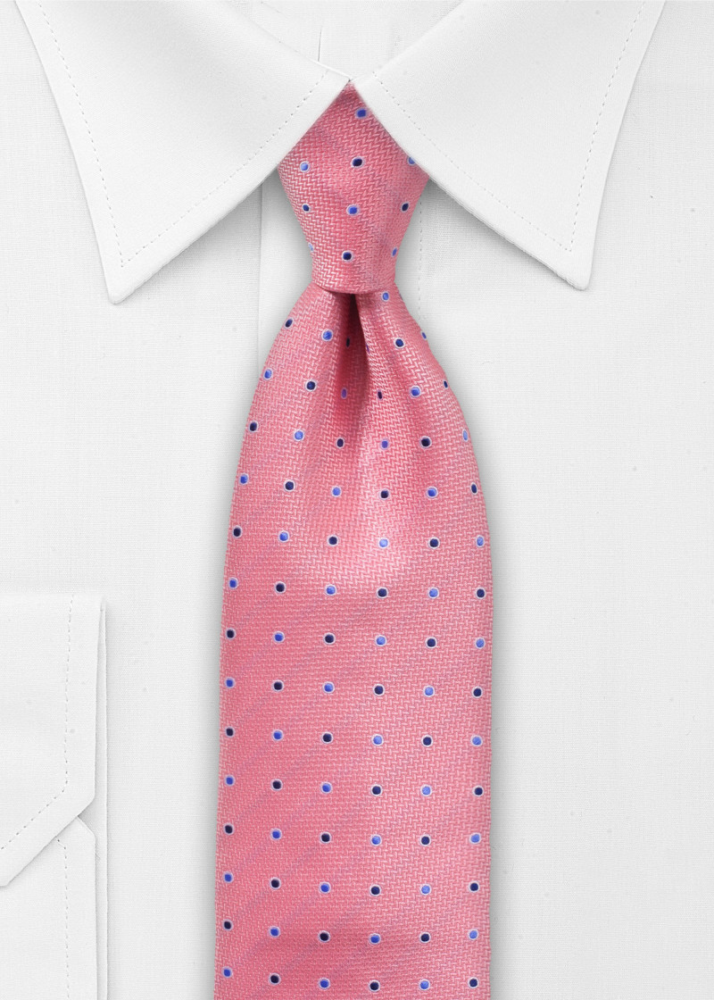 Cravate Homme En Soie Magenta Motif Floral - Accessoire De Mode élégant
