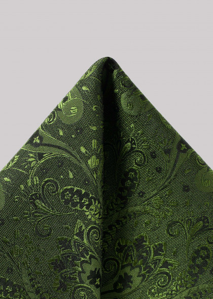 Pochette aus dem gleichen Stoff und Farbe