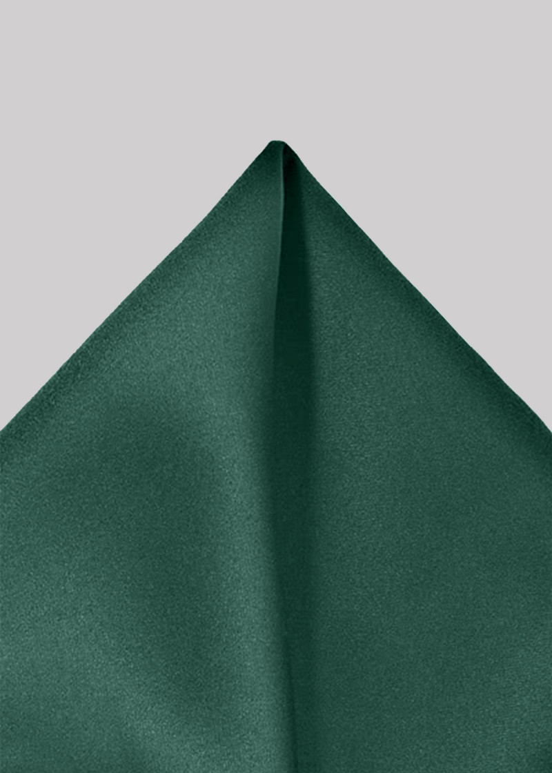 Pochette unie vert sapin