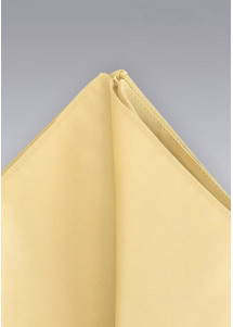 Pochette unie en fibres synthétiques (or clair)