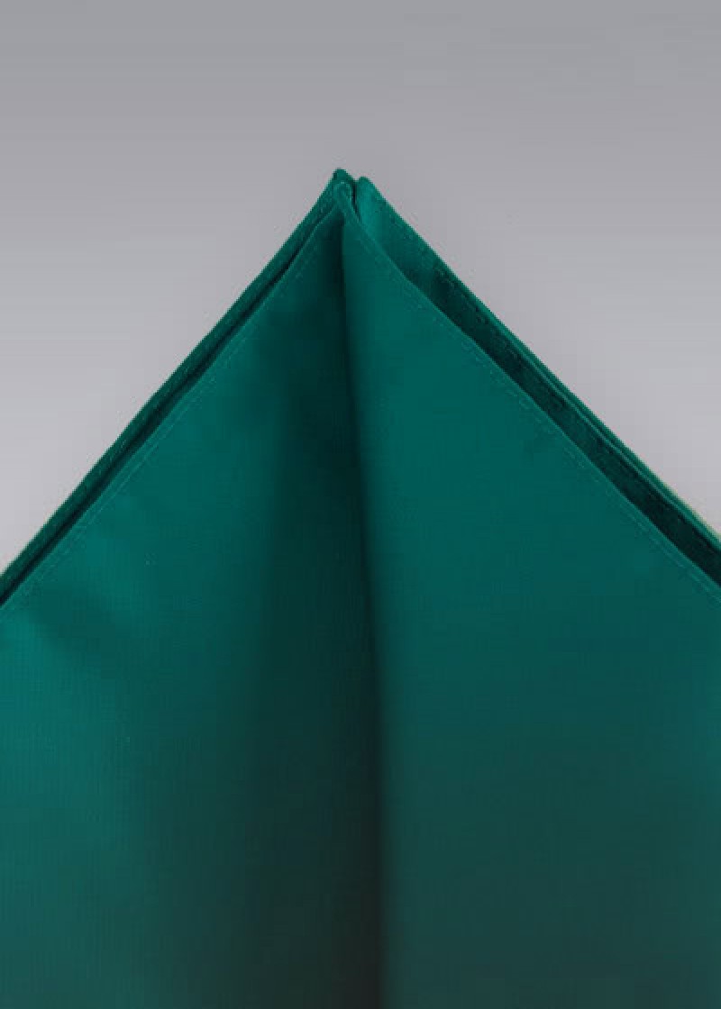 Pochette vert foncé