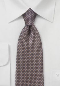 Cravate moka bleu clair dessin géométriques