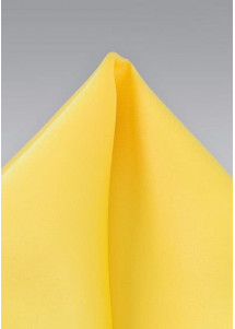 Pochette jaune éclat unie