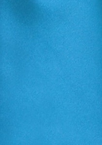Cravate à clip bleu azur