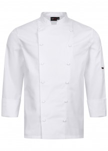 Veste de cuisine classique unisexe - Blanc