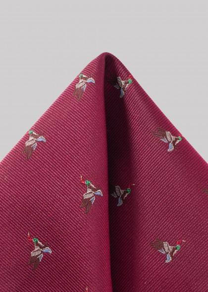 Pochette aus dem gleichen Stoff und Farbe
