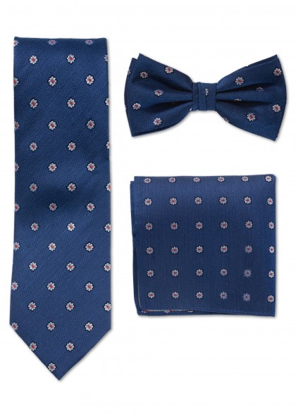 Set cravate & nœud papillon aus dem gleichen Stoff und Farbe