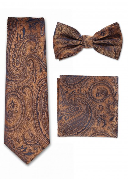 Set cravate & nœud papillon aus dem gleichen Stoff und Farbe
