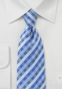 Cravate losange nuances bleues