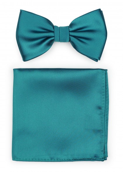 Set de nœud papillon aus dem gleichen Stoff und Farbe