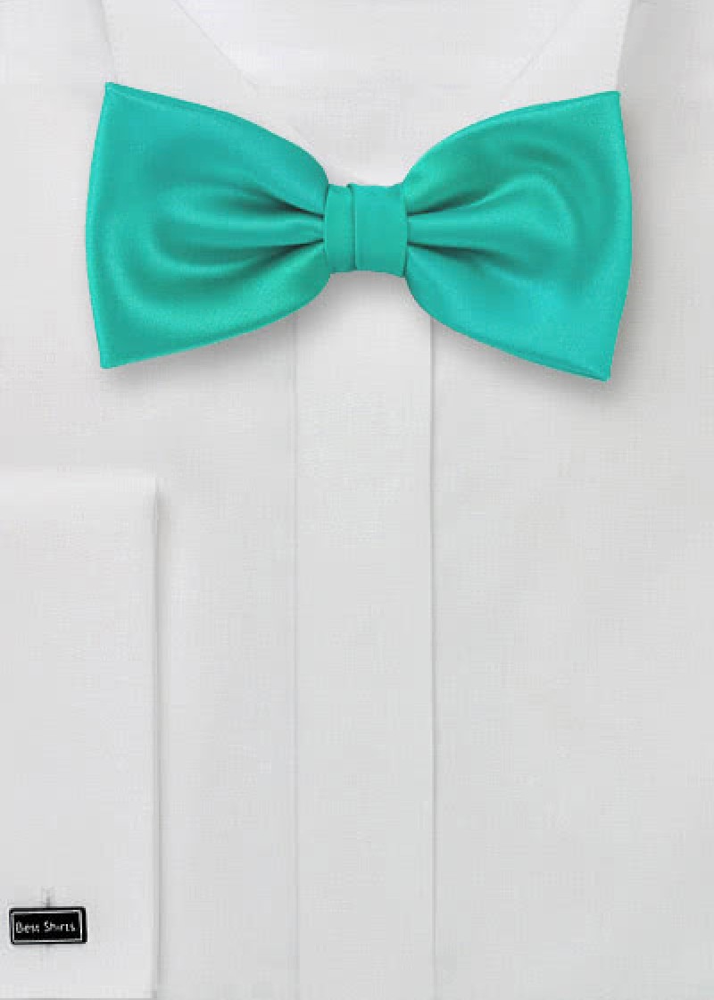 Noeud papillon vert émeraude