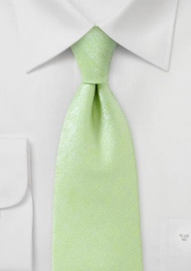 Cravate vert d'eau à reflets