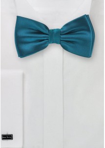 Nœud papillon turquoise foncé