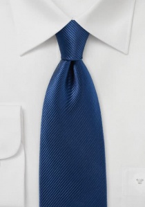 Cravate à milleraies bleu foncé