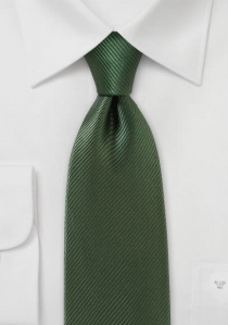 Cravate à milleraies vert mousse