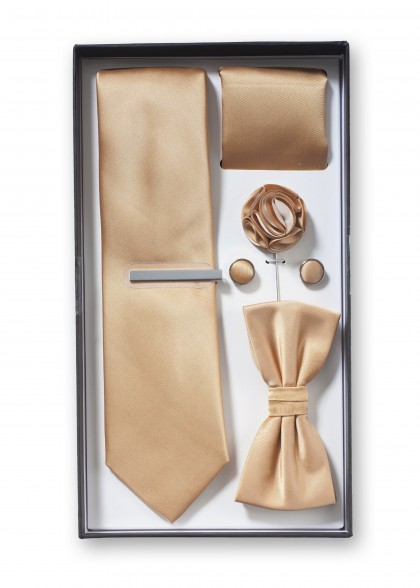 Coffret cadeau aus dem gleichen Stoff und Farbe