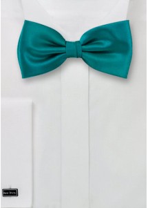 Noeud papillon exclusif en turquoise foncé
