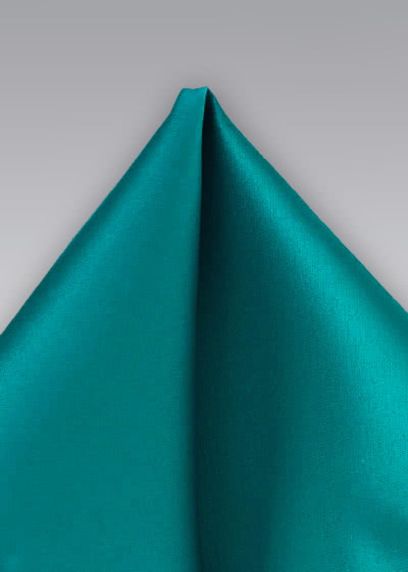 Pochette turquoise foncé