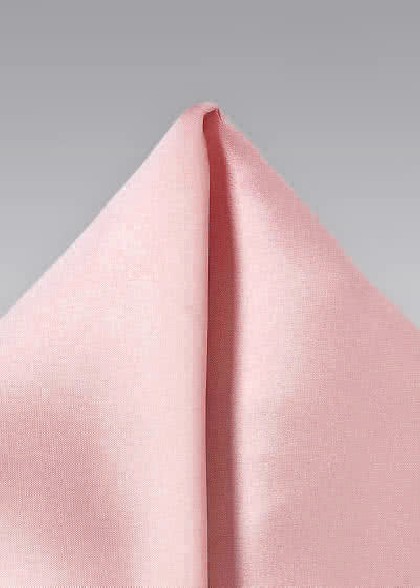 Pochette unicolore rosée