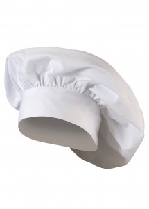 Chapeau de chef français blanc