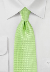 Cravate vert d'eau structurée