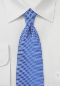 Cravate bleu de chine structurée