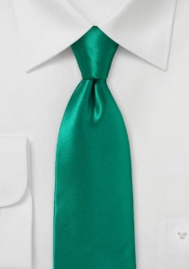 Cravate vert émeraude