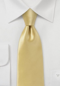 Cravate dorée