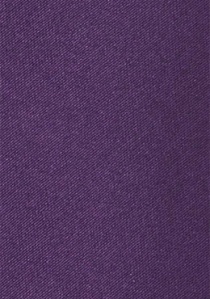 Cravate violet zinzolin unie