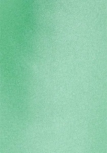 Cravate vert d'eau satinée