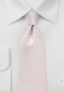 Cravate rose à rayures plus claires