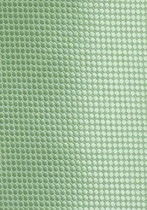 Cravate structurée unie vert clair