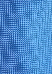 Krawatte einfarbig blau strukturiert