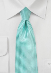 Cravate bleu mers du sud imprimé géométrique