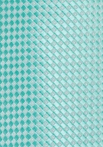 Cravate bleu mers du sud imprimé géométrique