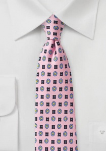 Ornements de cravate pour homme rose