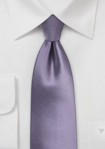 Cravate violet gris lumineuse