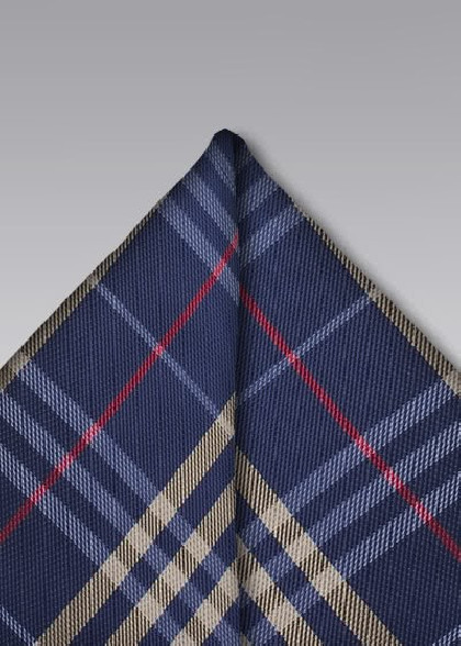 Pochette aus dem gleichen Stoff und Farbe