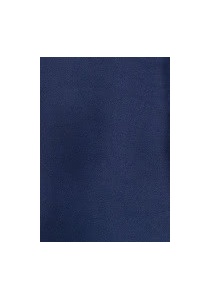 Cravate unie bleu marine à élastique