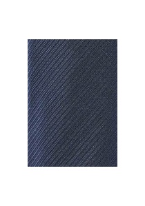 Cravate bleu navy structurée