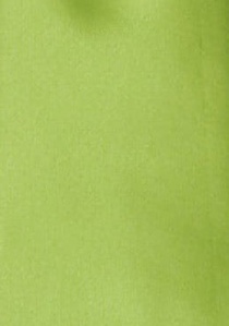 Cravate enfant vert citron unie