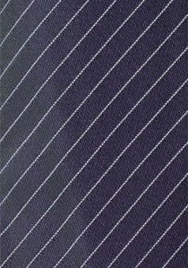 Cravate rayée violet foncé lumineux