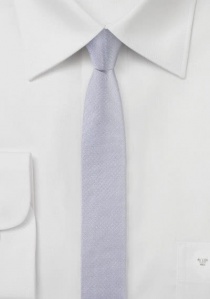 Cravate très étroite lilas