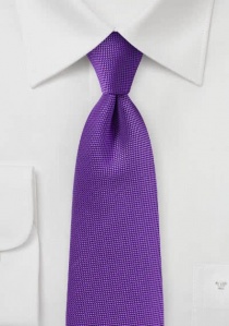 Cravate d'affaires texturé délicat violet